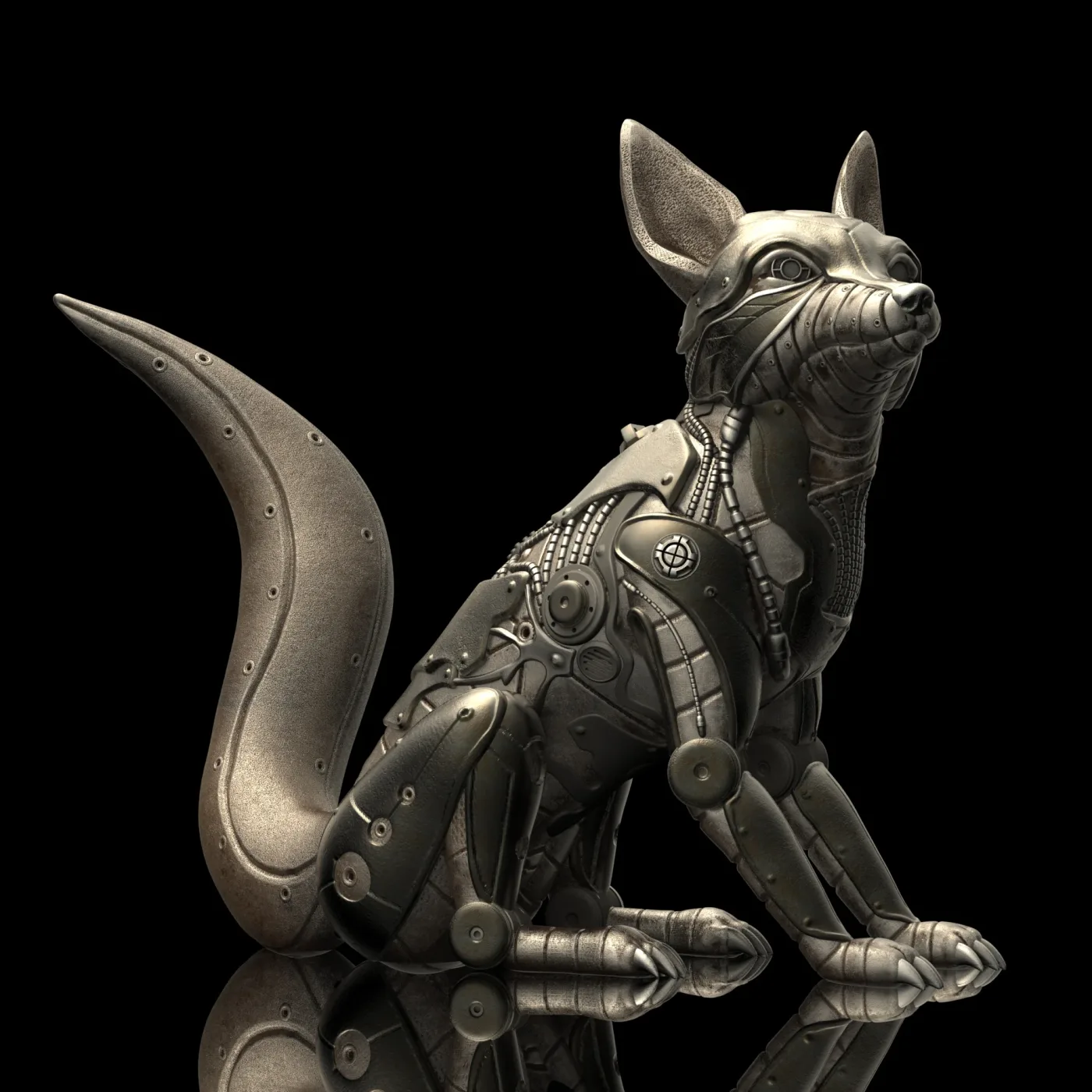 Fox Machina, the digital sculpt