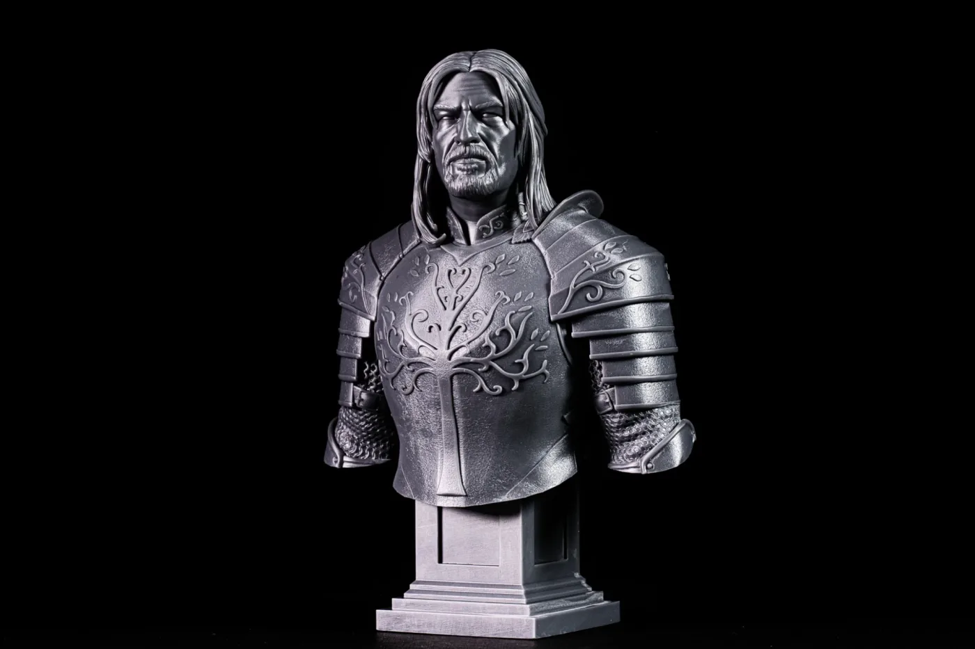 Boromir bust, printed in resin