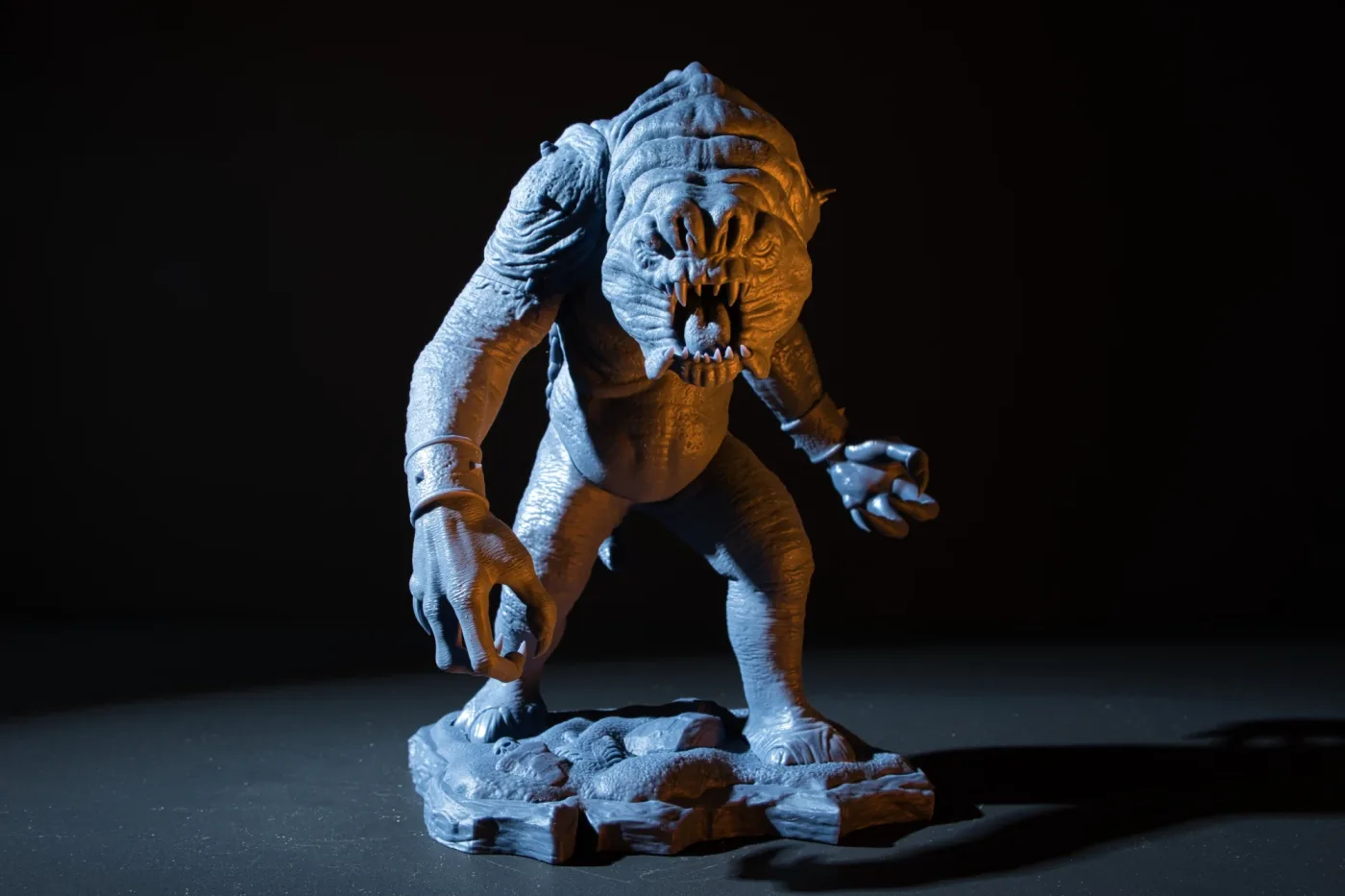 Rancor Figure, printed in resin