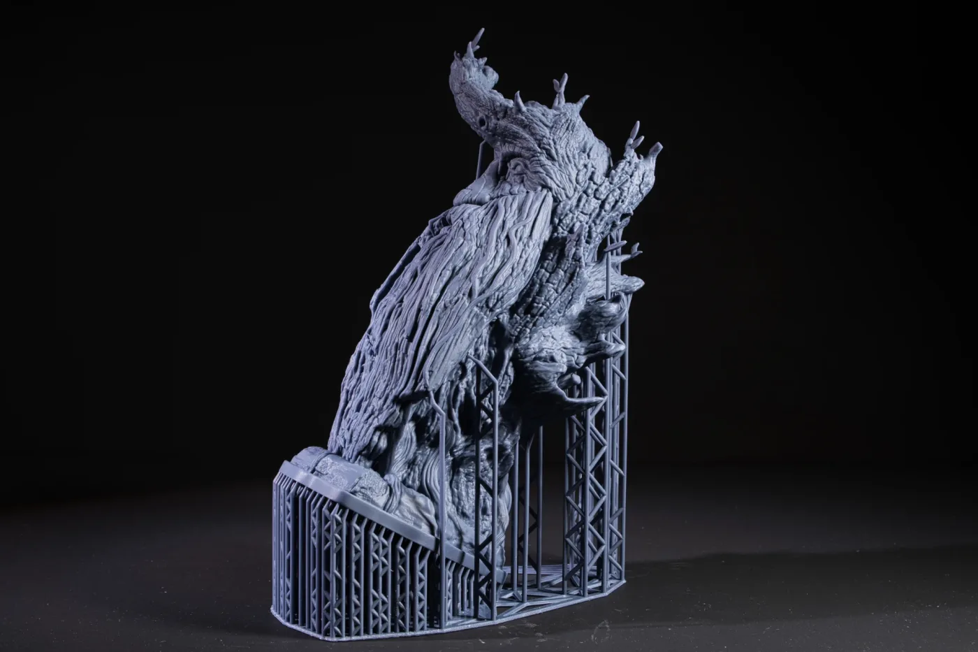 Treebeard Bust, straight off the plate