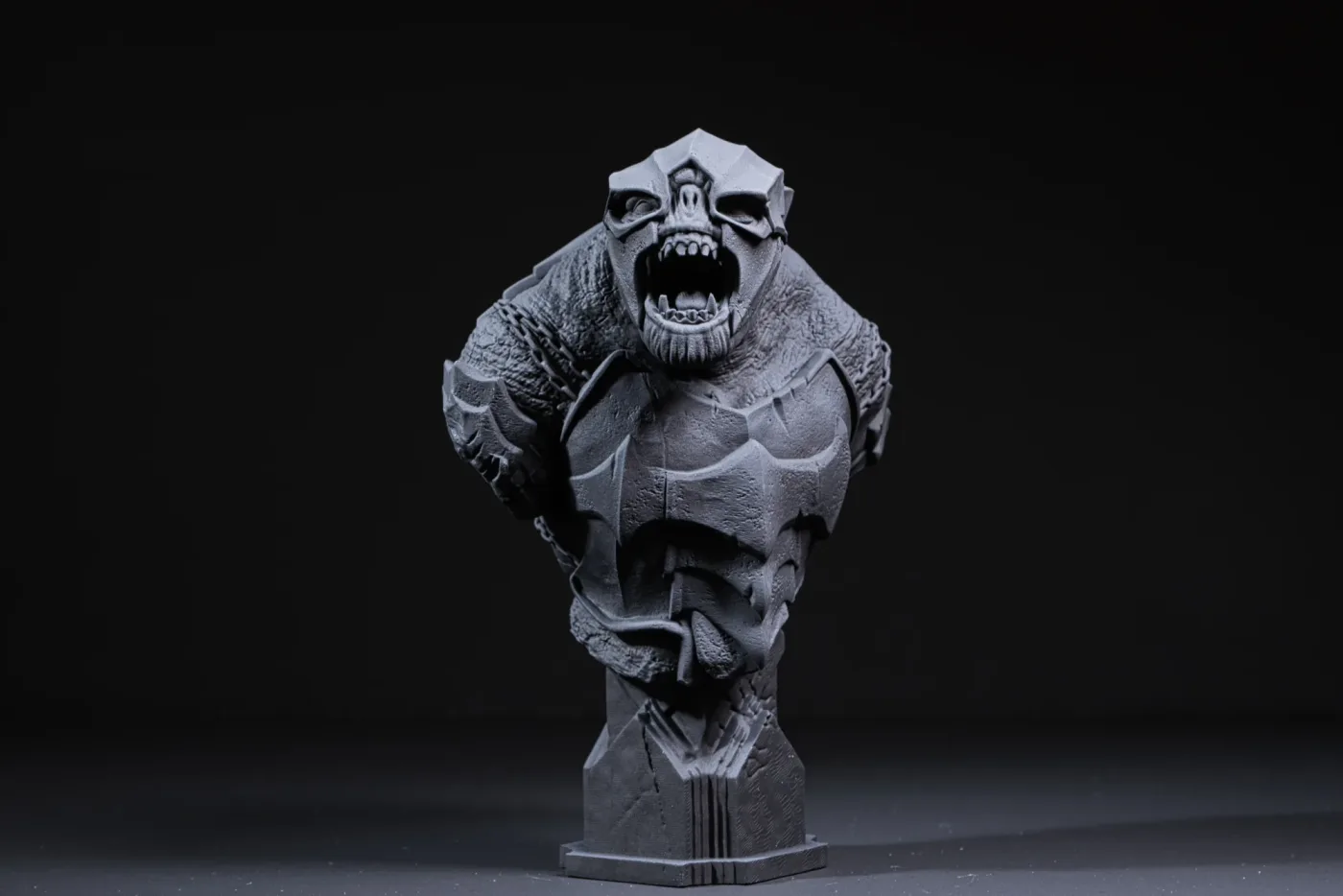 Battle Troll, printed in resin
