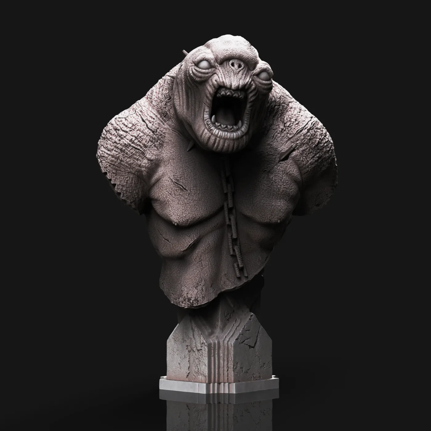 Cave Troll, the digital sculpt
