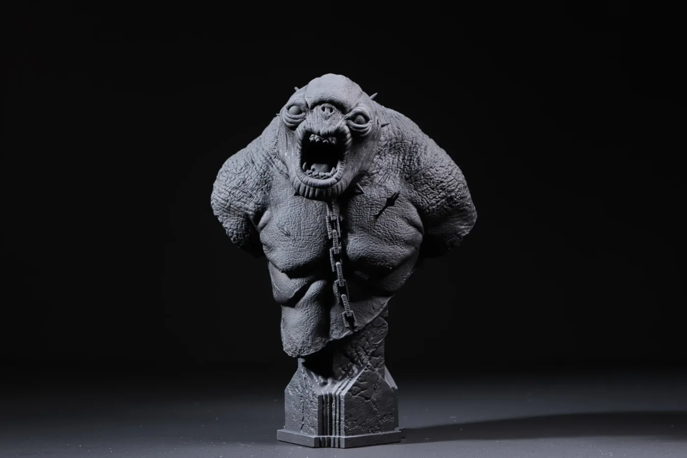 Cave Troll, printed in resin