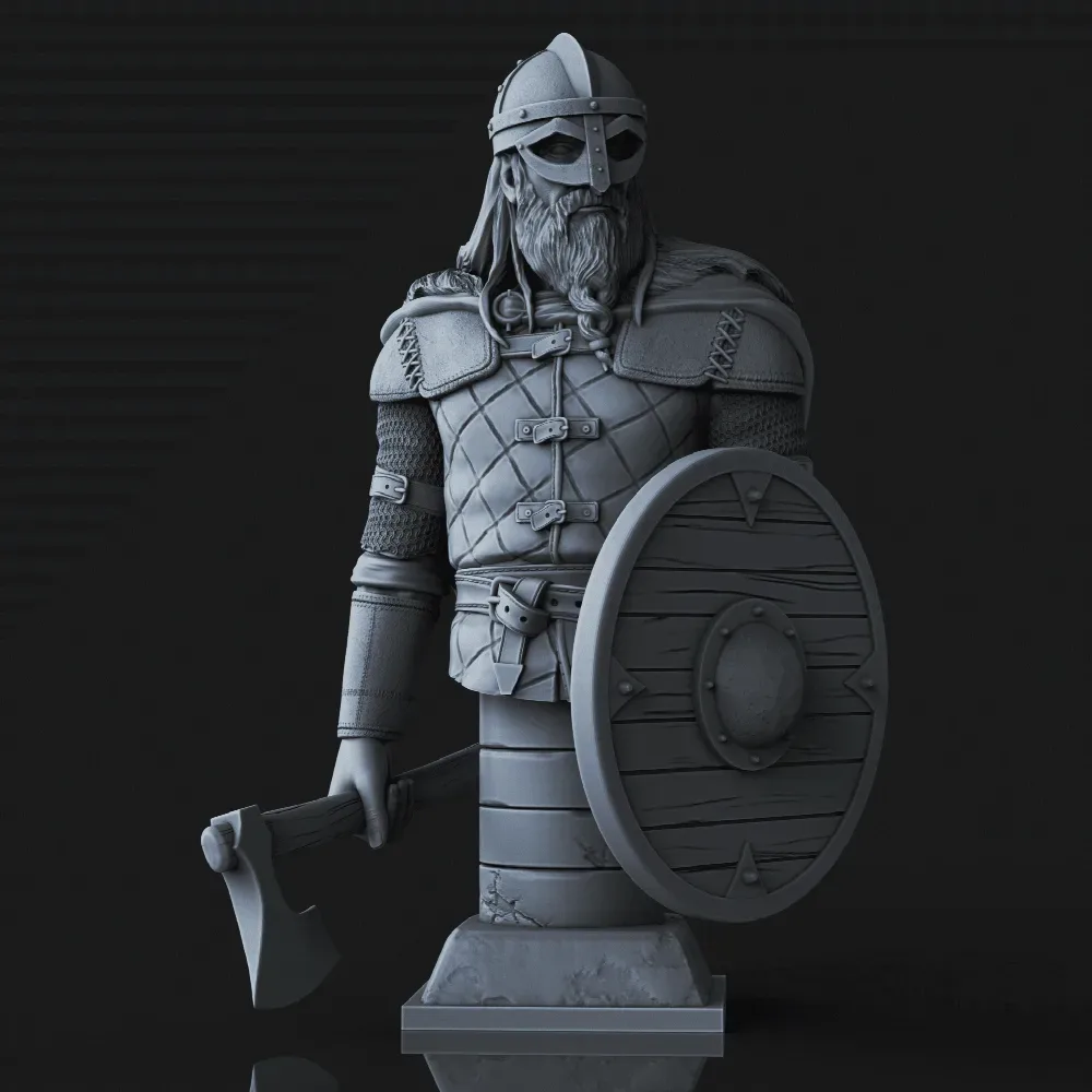 Viking Raider Bust