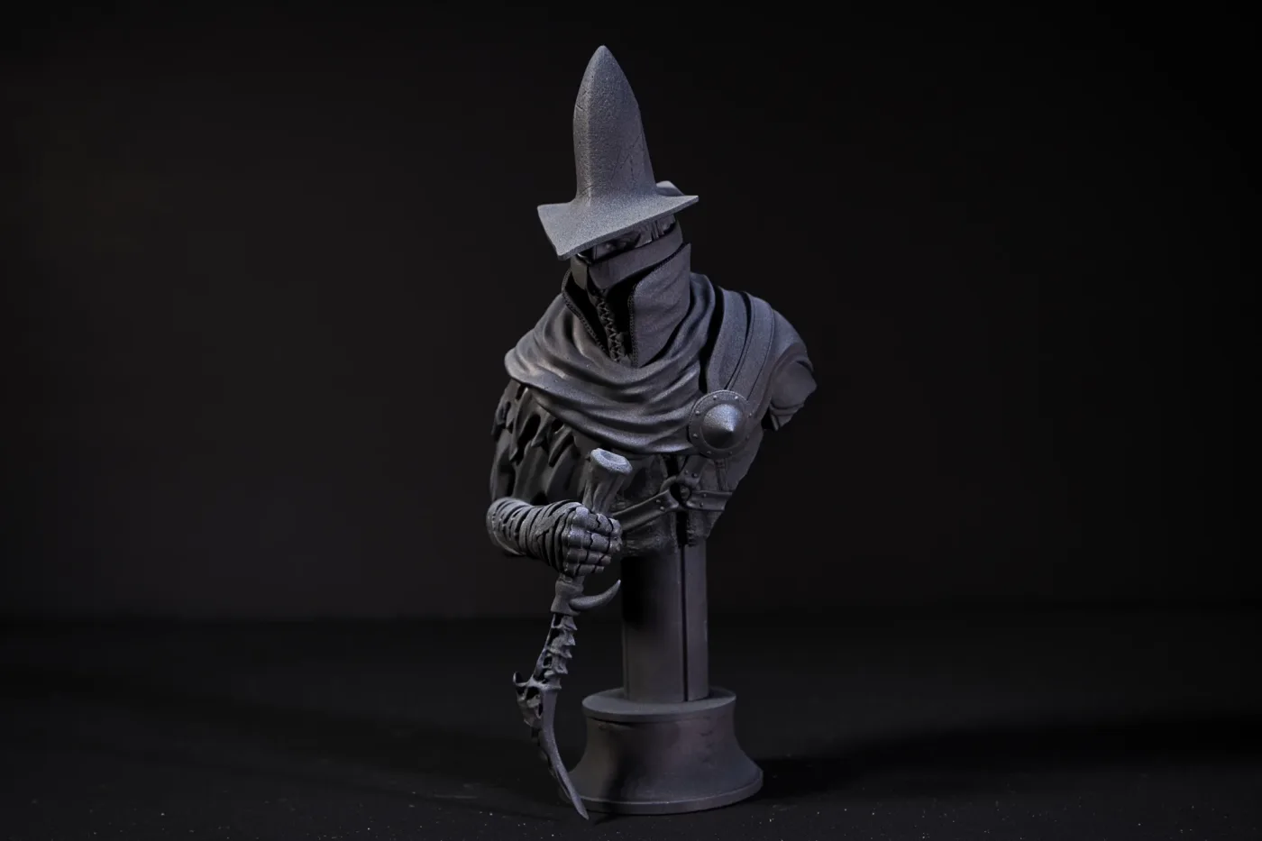 Abyss Watcher Bust, printed in resin