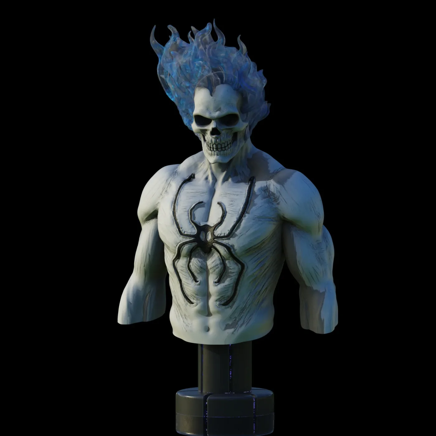 Spirit Spider, the digital sculpt