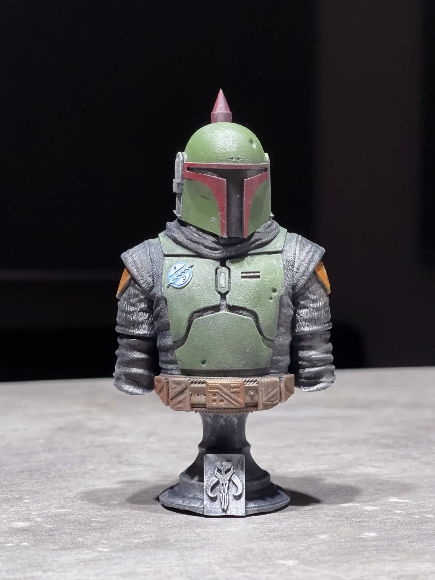 Boba Fett Bust, printed in resin