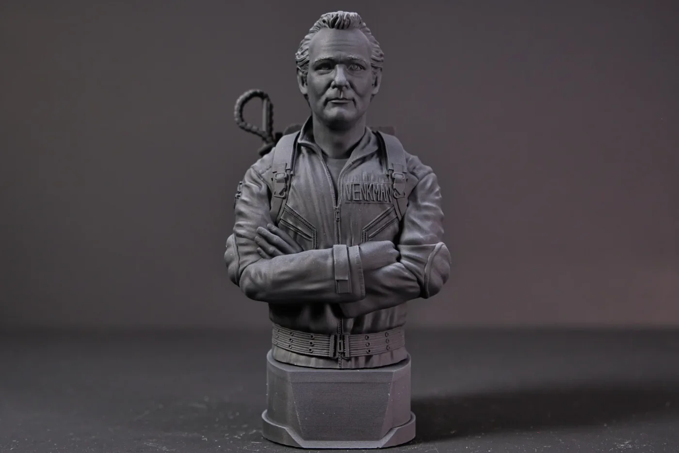 Peter Venkman bust, printed in resin