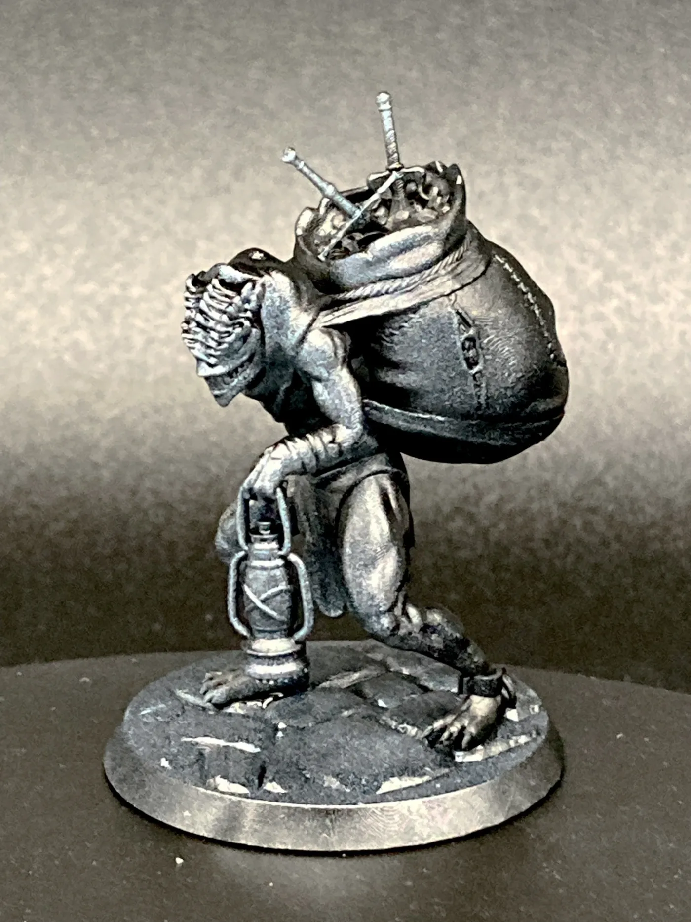 Treasure Goblin, printed in resin