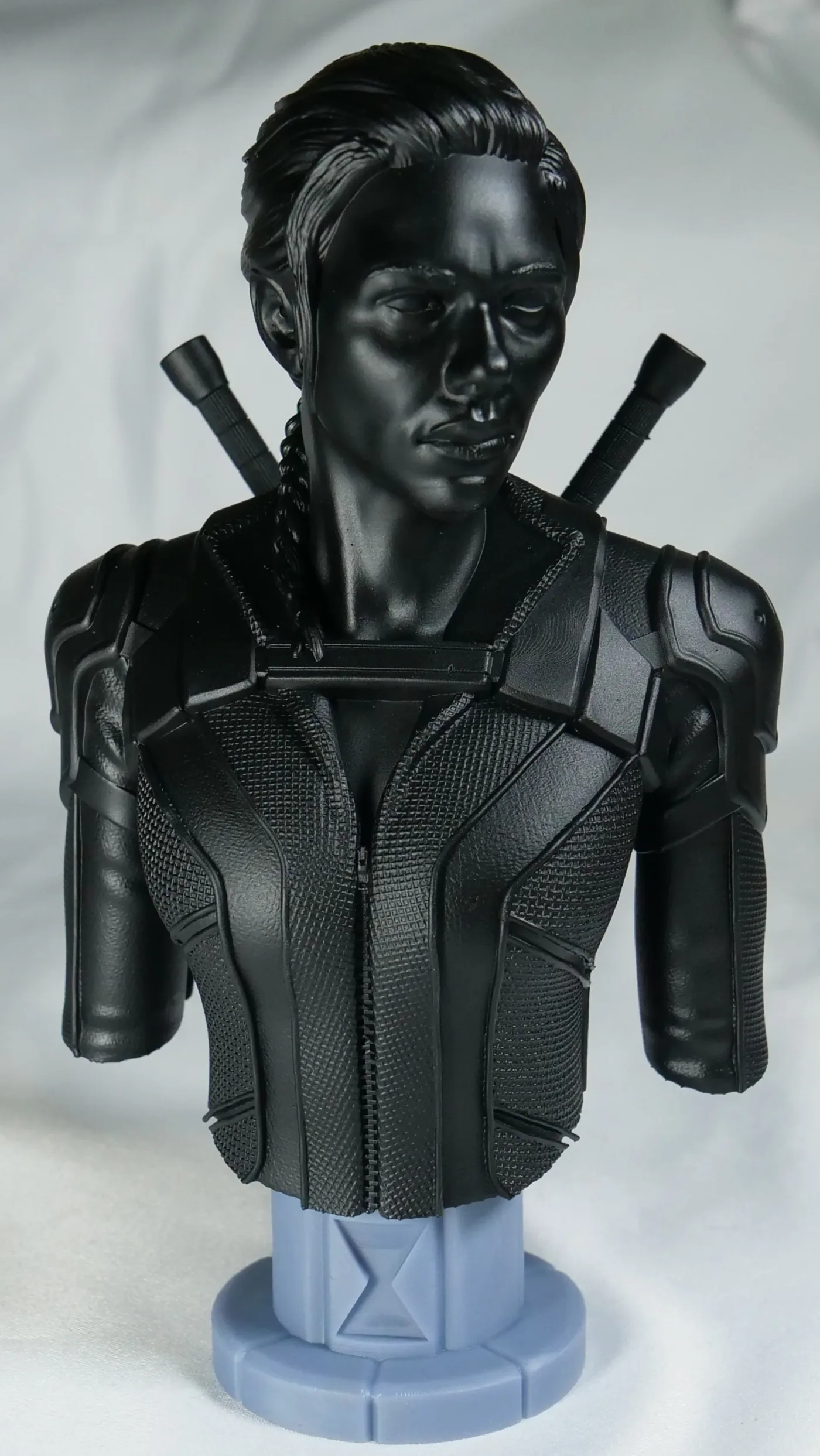 Black Widow Bust, printed in resin