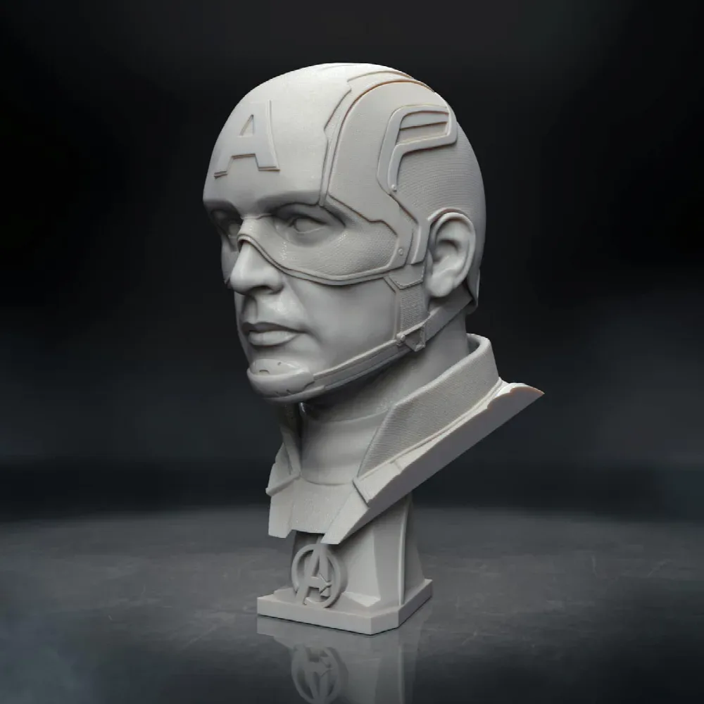 Captain America Head