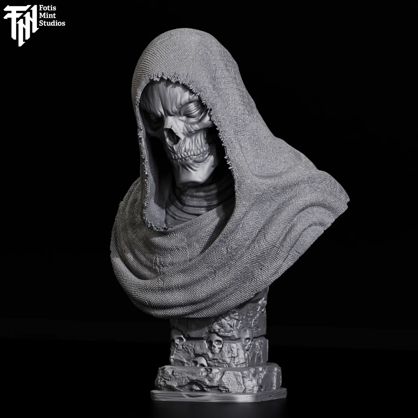 La Muerte, the digital sculpt