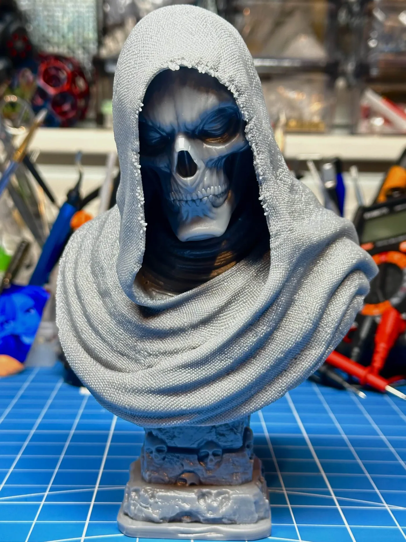 La Muerte, the finished test print