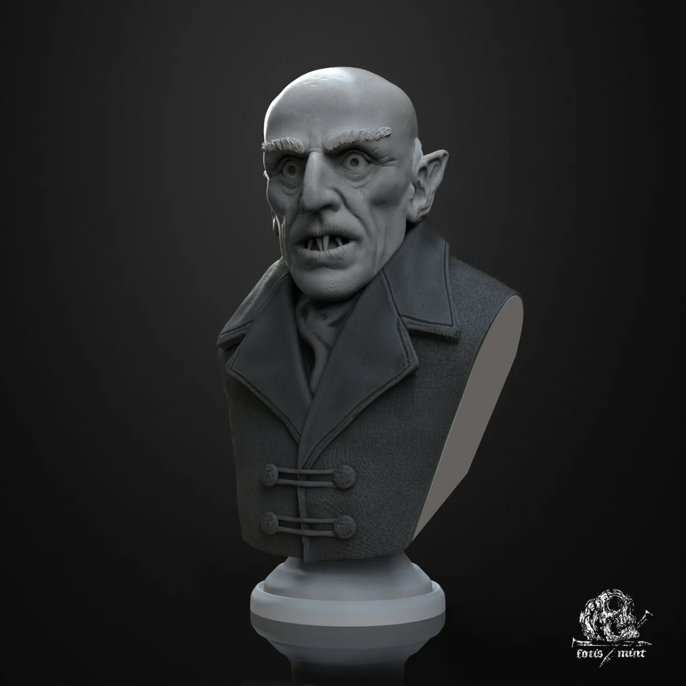 Nosferatu, the digital sculpt