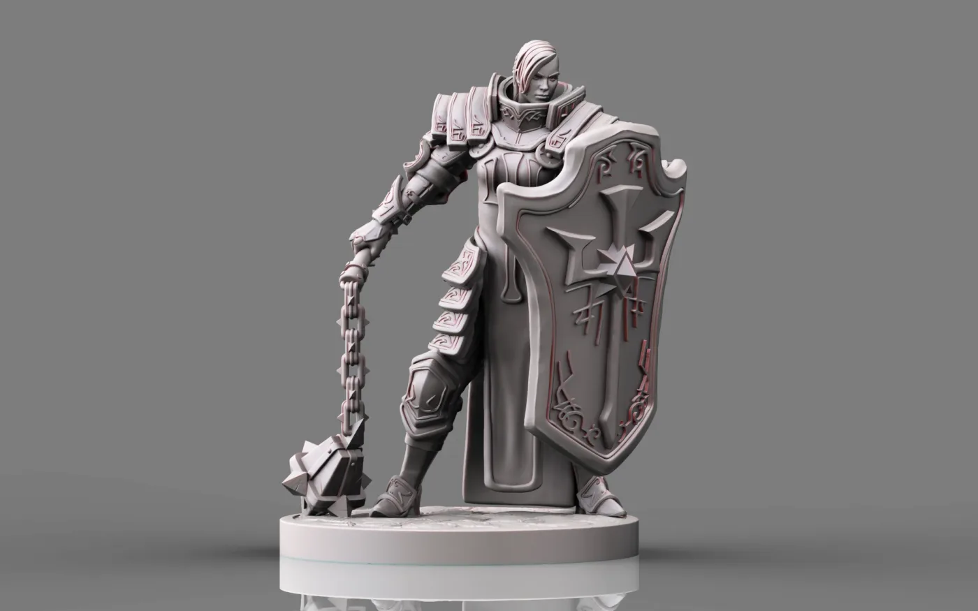 Johanna – Diablo, the digital sculpt
