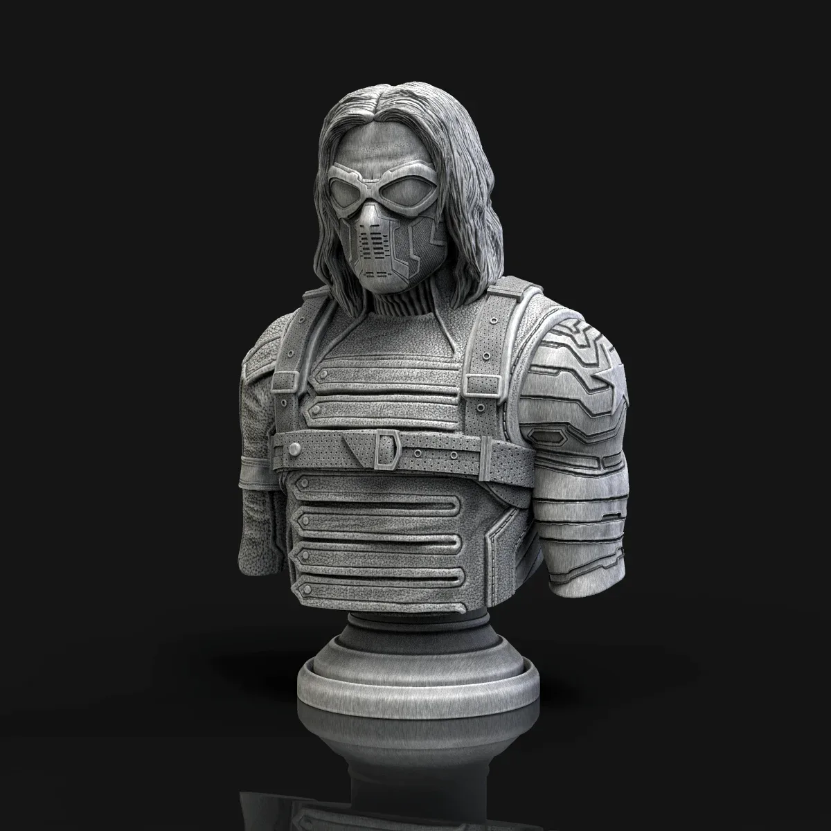 Winter Soldier, the digital sculpt