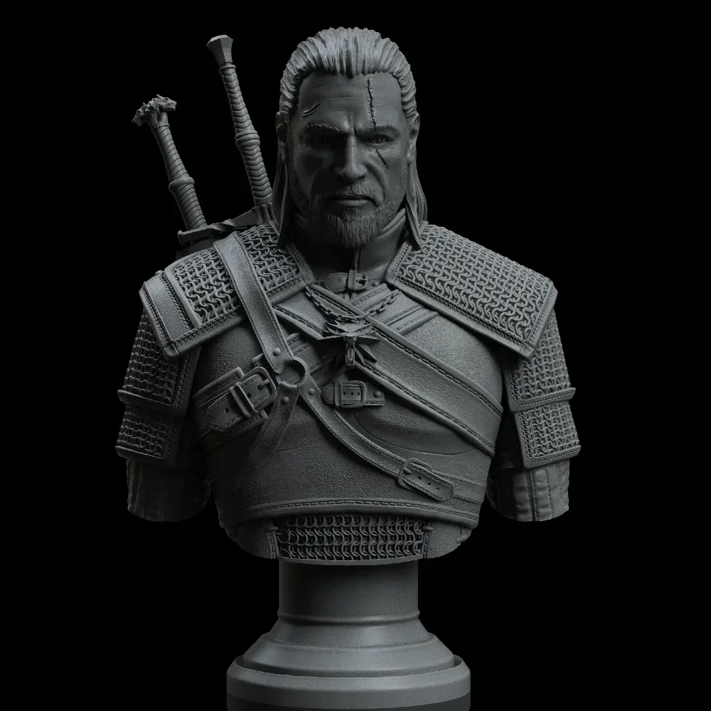 Geralt Of Rivia Bust – The Witcher