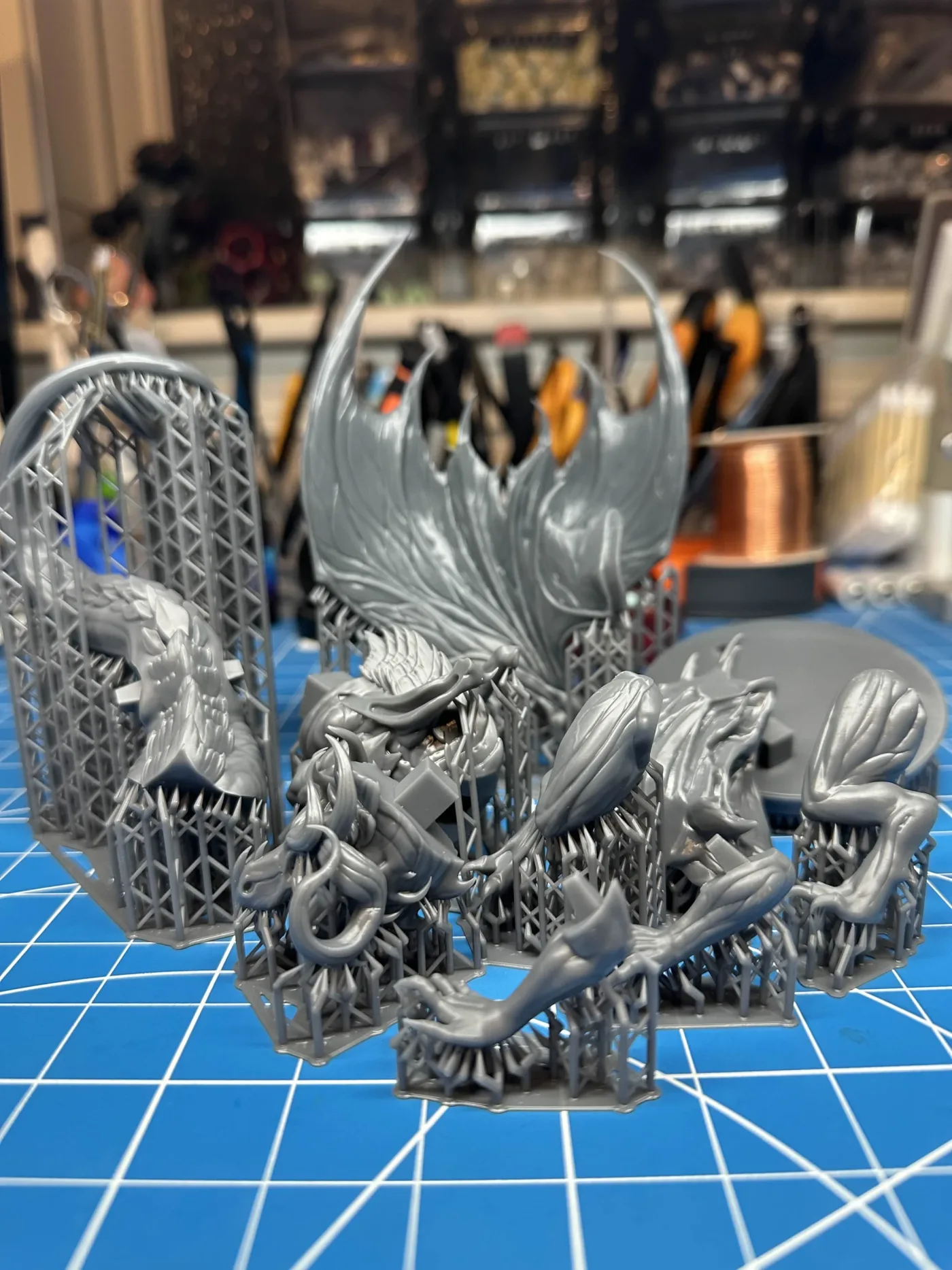 Bronze Dragon, straight off the plate
