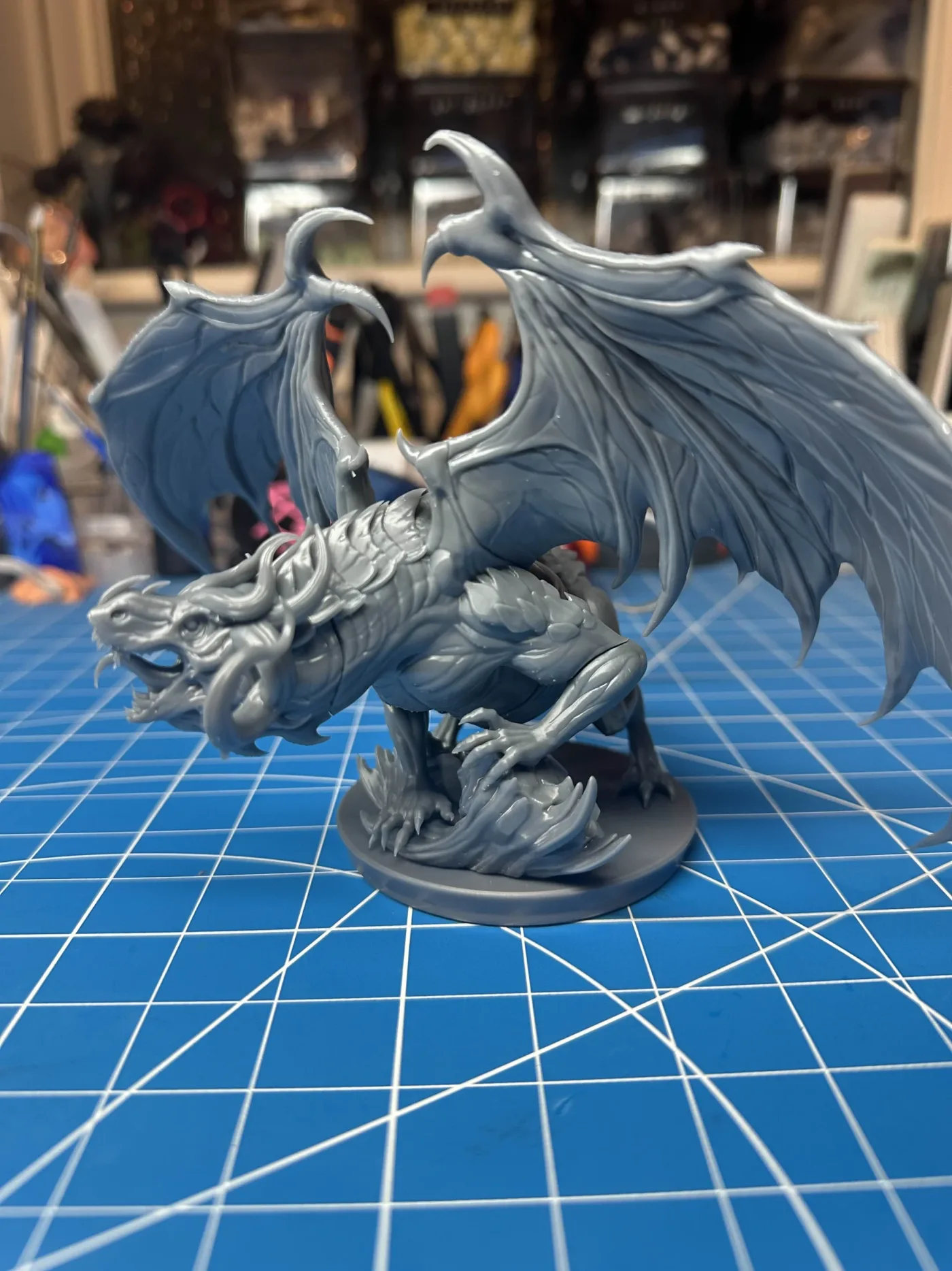 Bronze Dragon, the finished test print