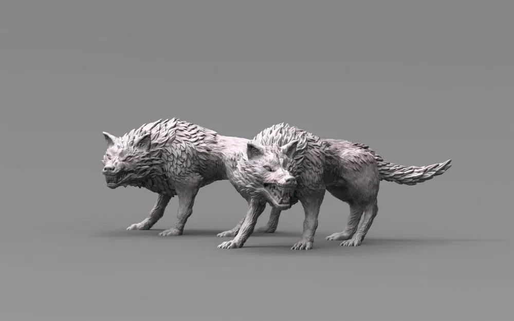 Wolf Miniature