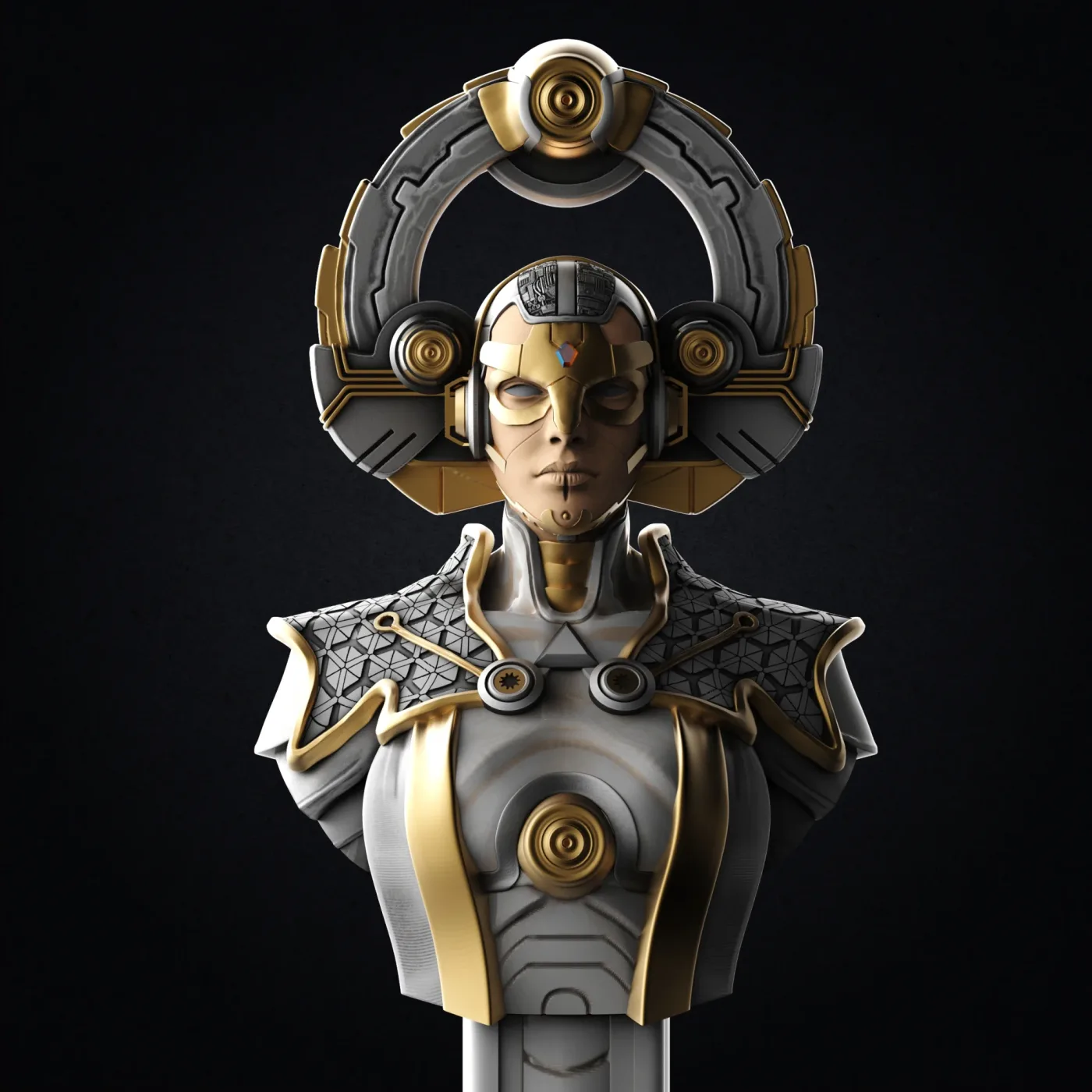 The Oracle, the digital sculpt