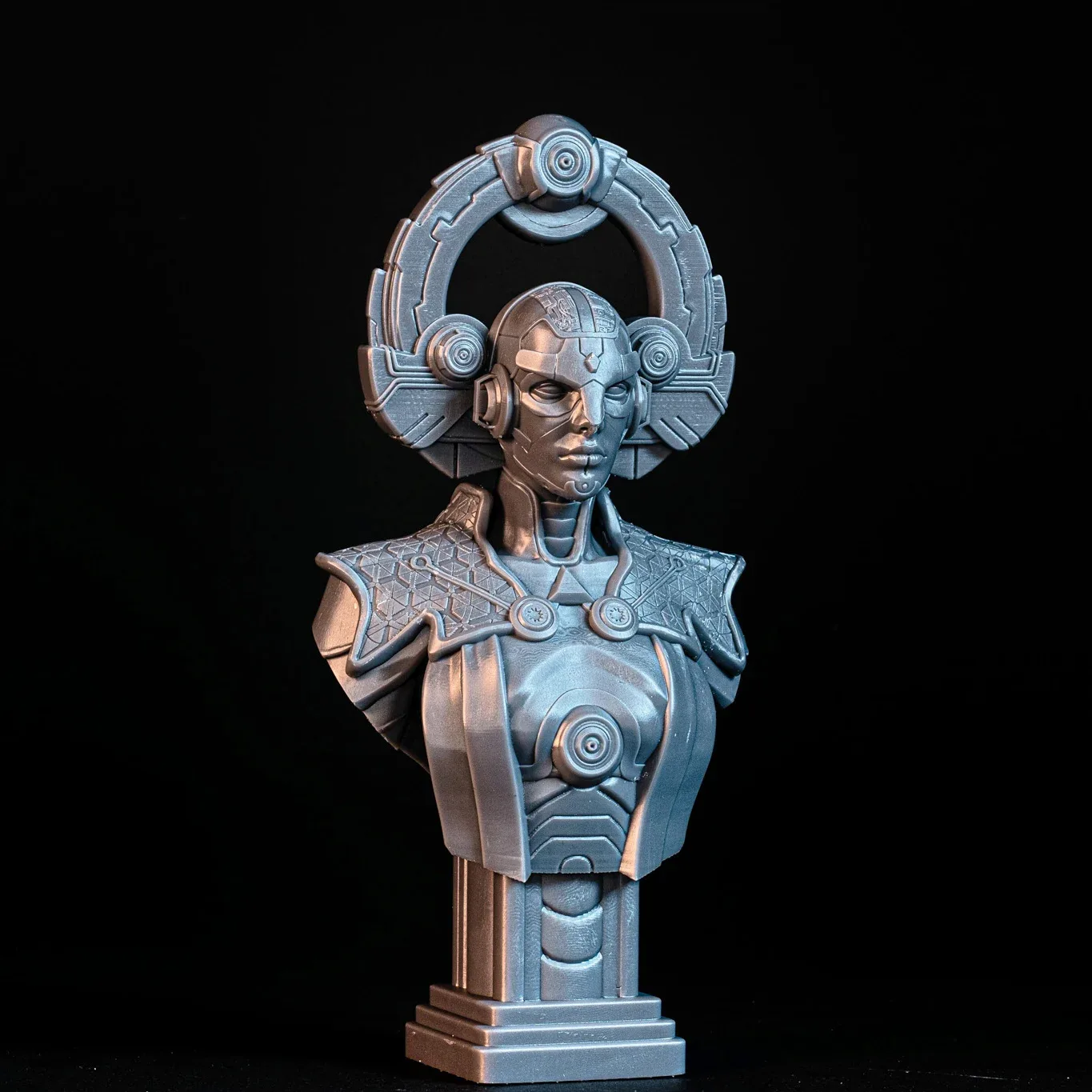 The Oracle, printed in resin
