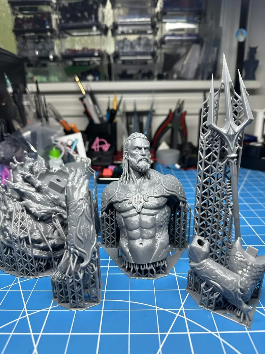 Poseidon, straight off the plate