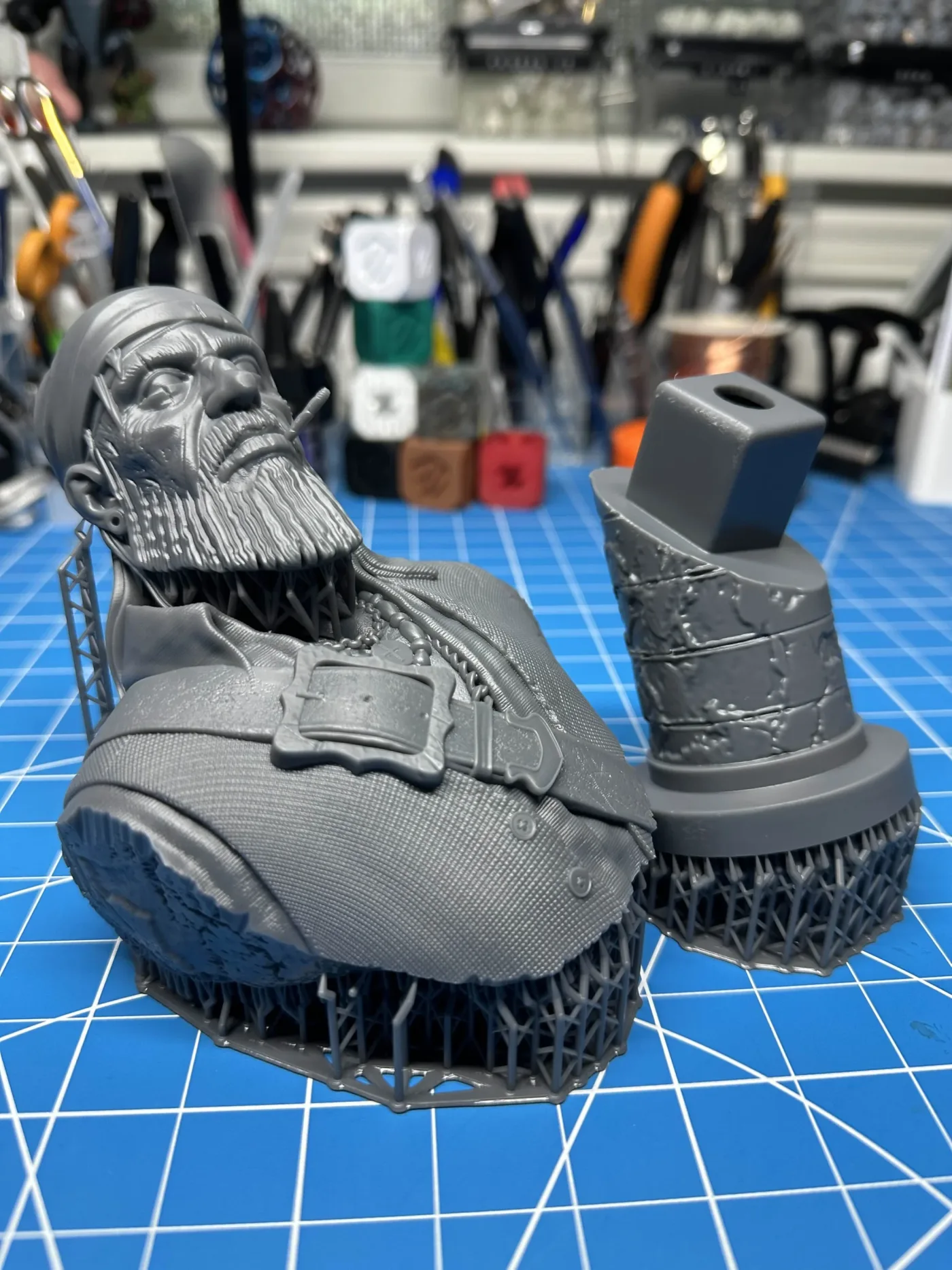 Silas Scarbeard, straight off the plate
