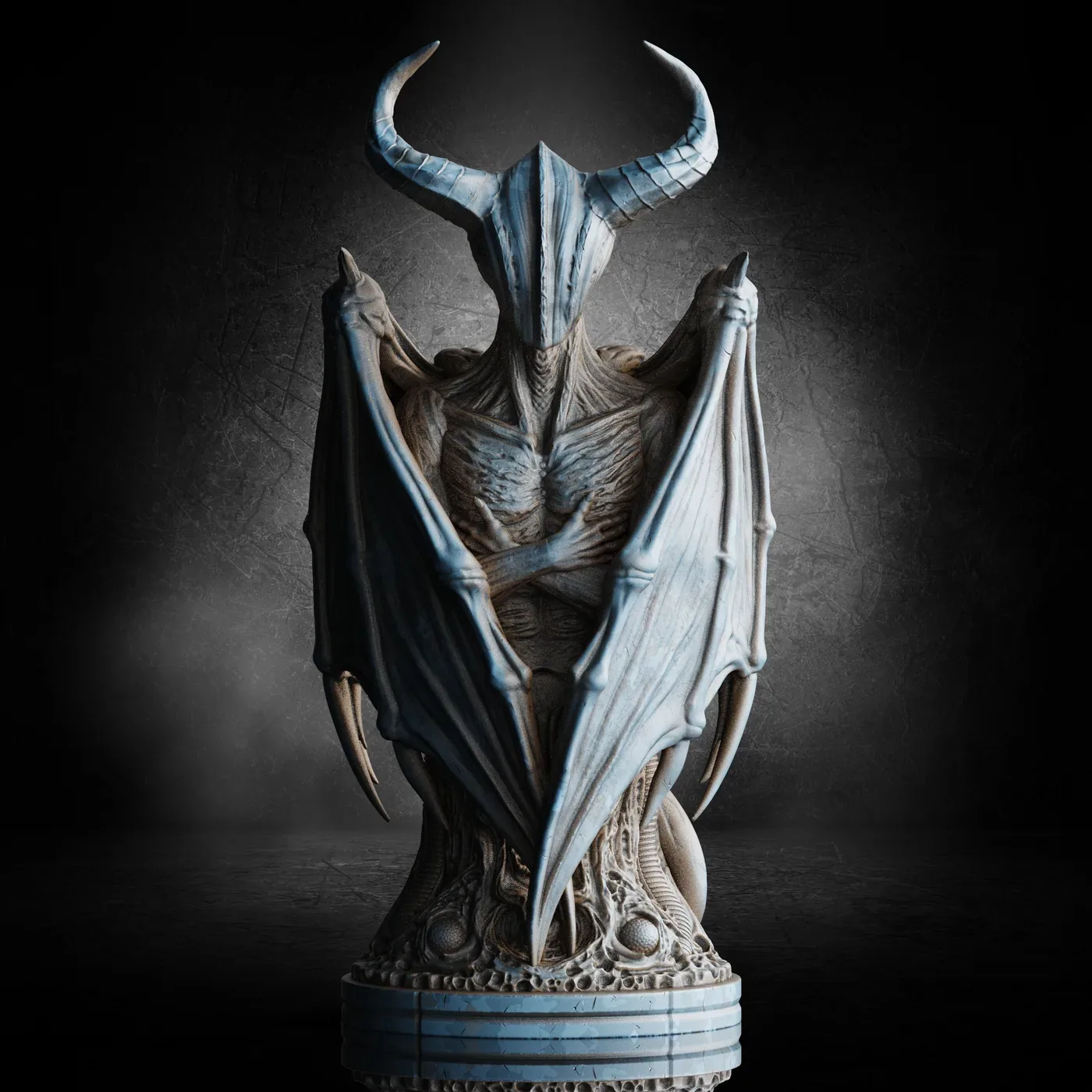 Nightgaunt, the digital sculpt