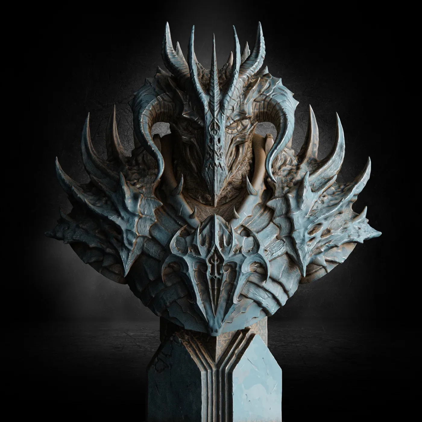 Gothmog, the digital sculpt