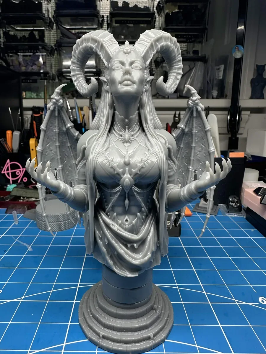 Succubus bust, the finished test print