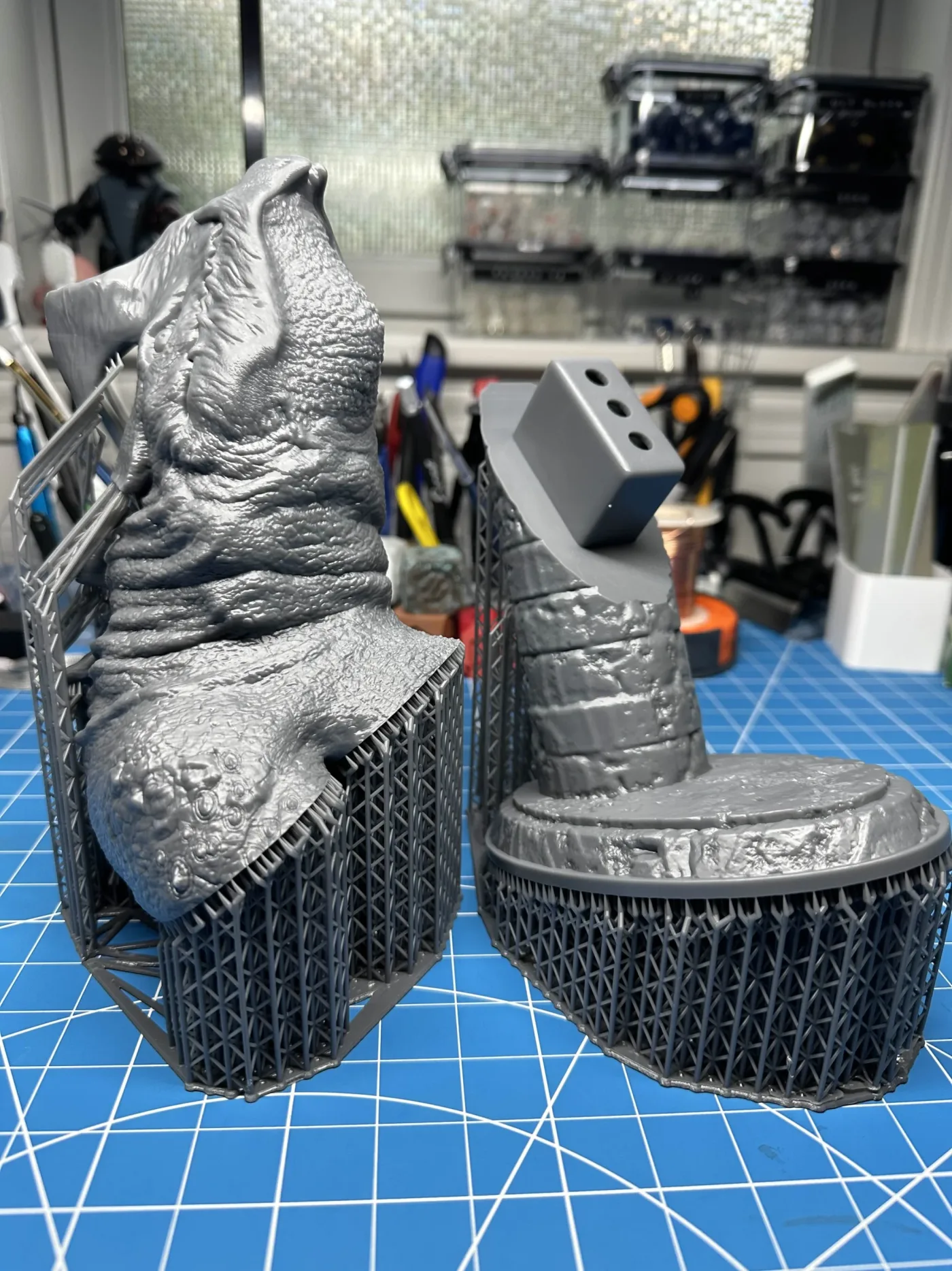 Otachi Kaiju bust – Pacific Rim, straight off the plate