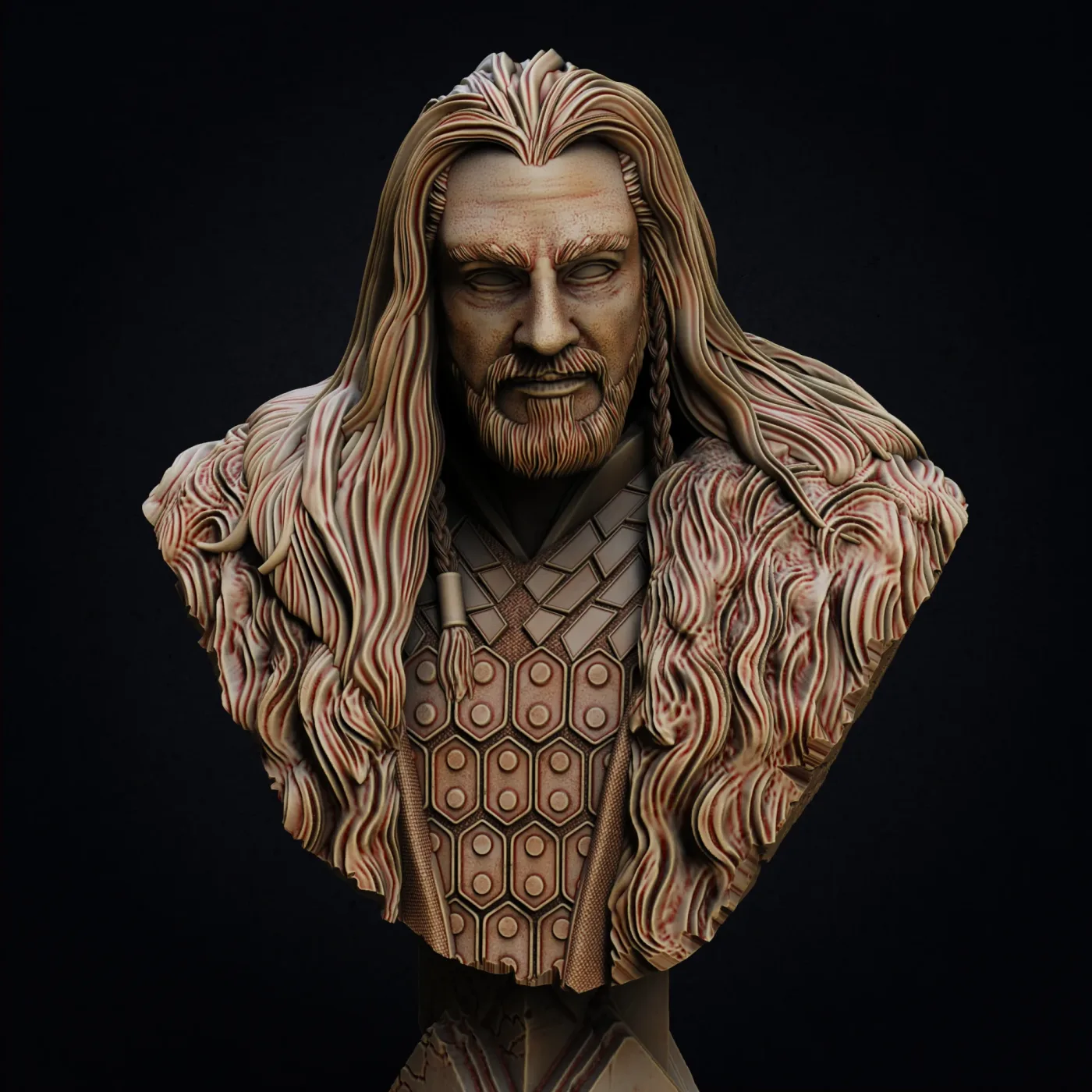 Thorin Oakenshield, the digital sculpt