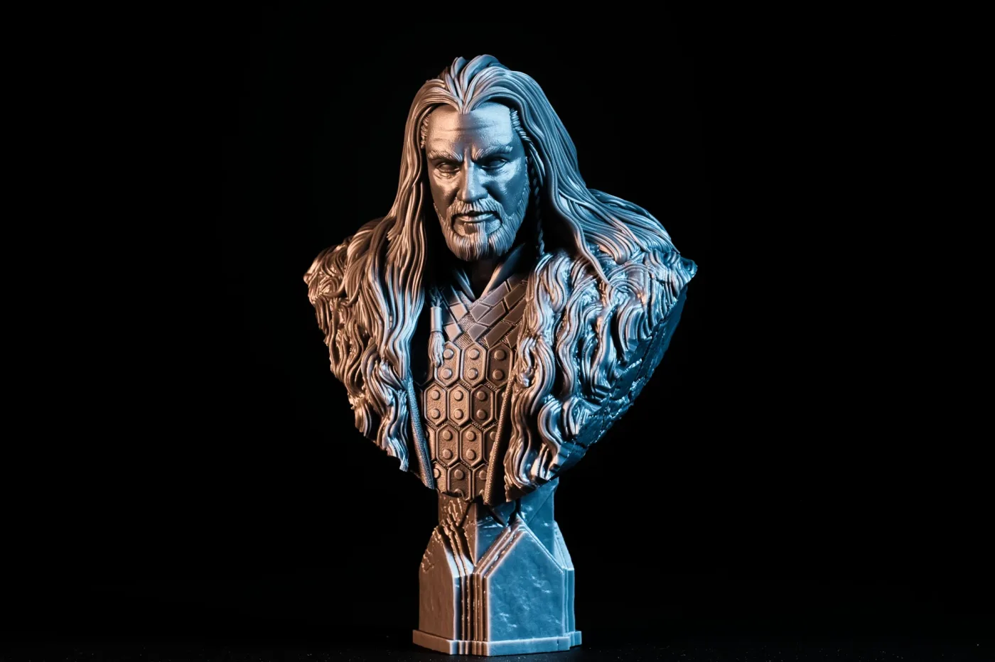Thorin Oakenshield, printed in resin