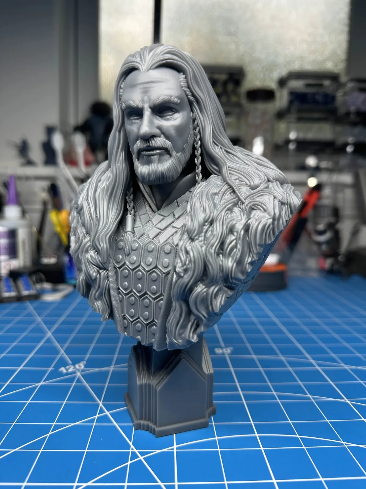 Thorin Oakenshield, the finished test print