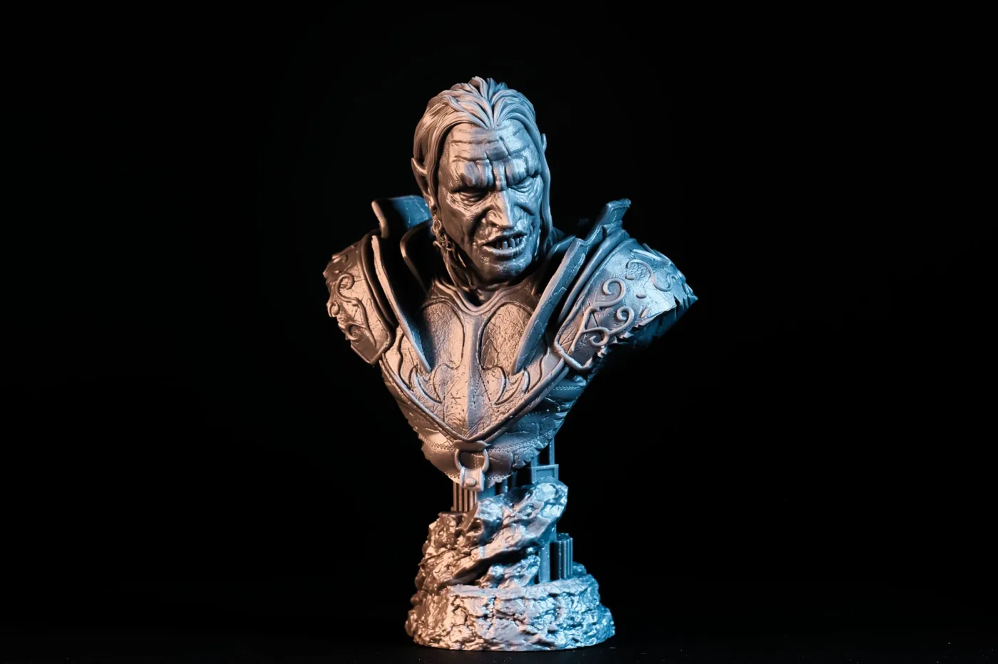 Gorbag bust, printed in resin