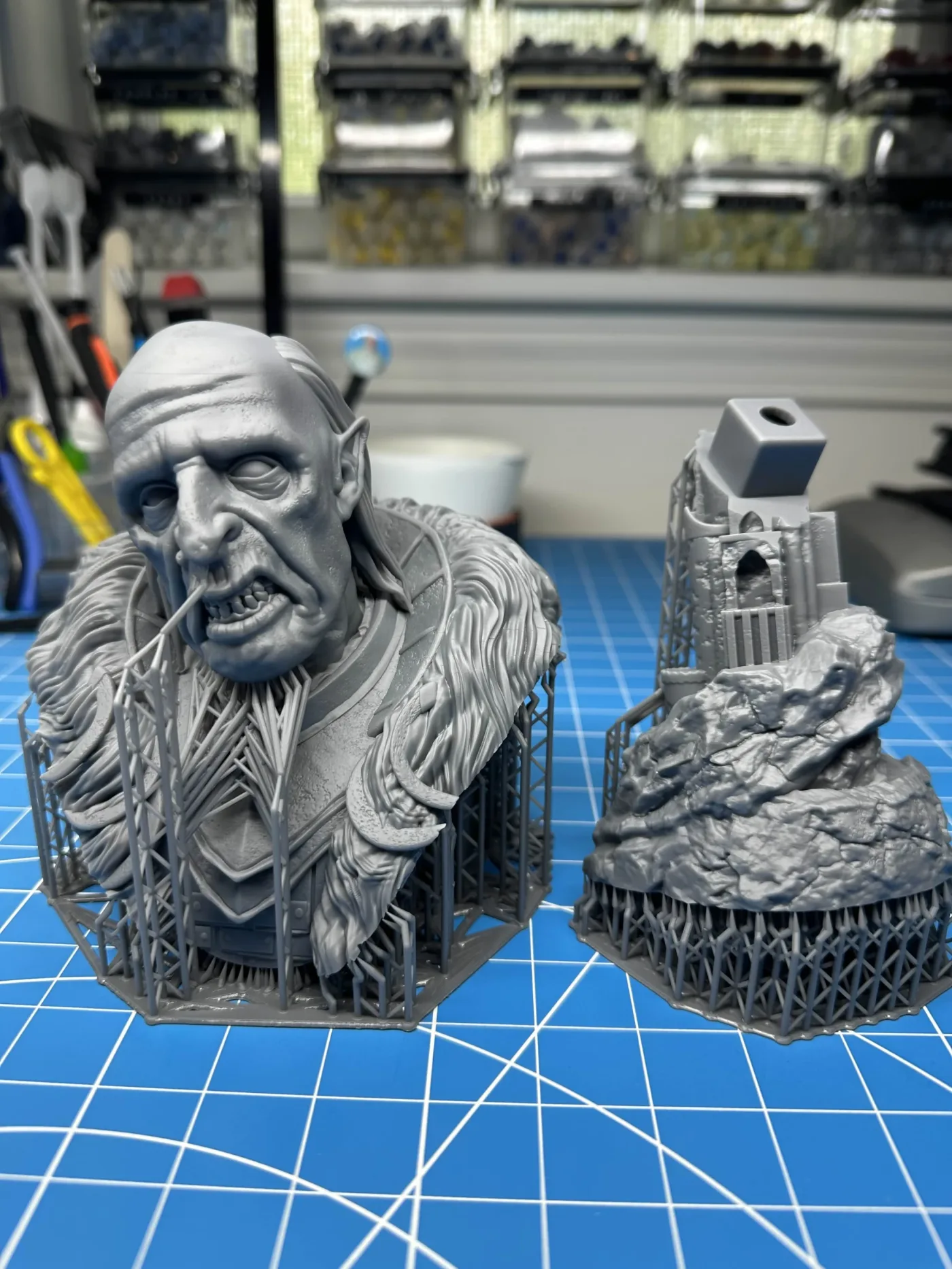 Grisnakh bust, straight off the plate