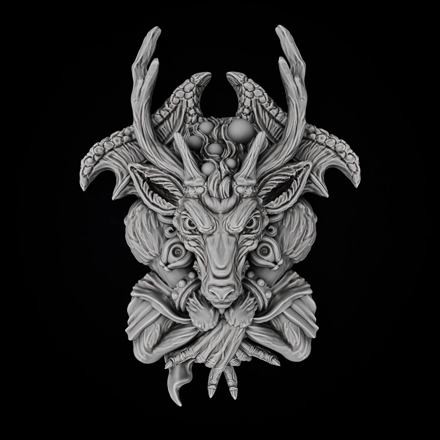 Furfur – Ars Goetia, the digital sculpt