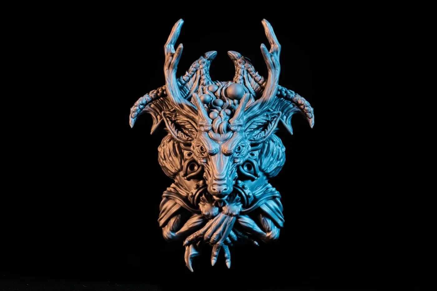 Furfur – Ars Goetia, printed in resin