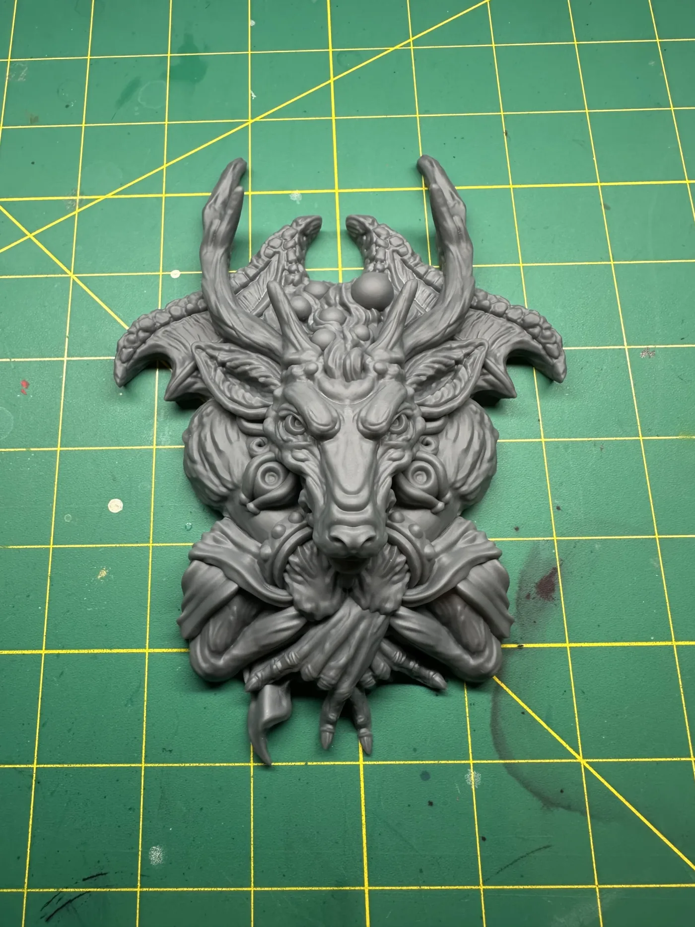 Furfur – Ars Goetia, the finished test print