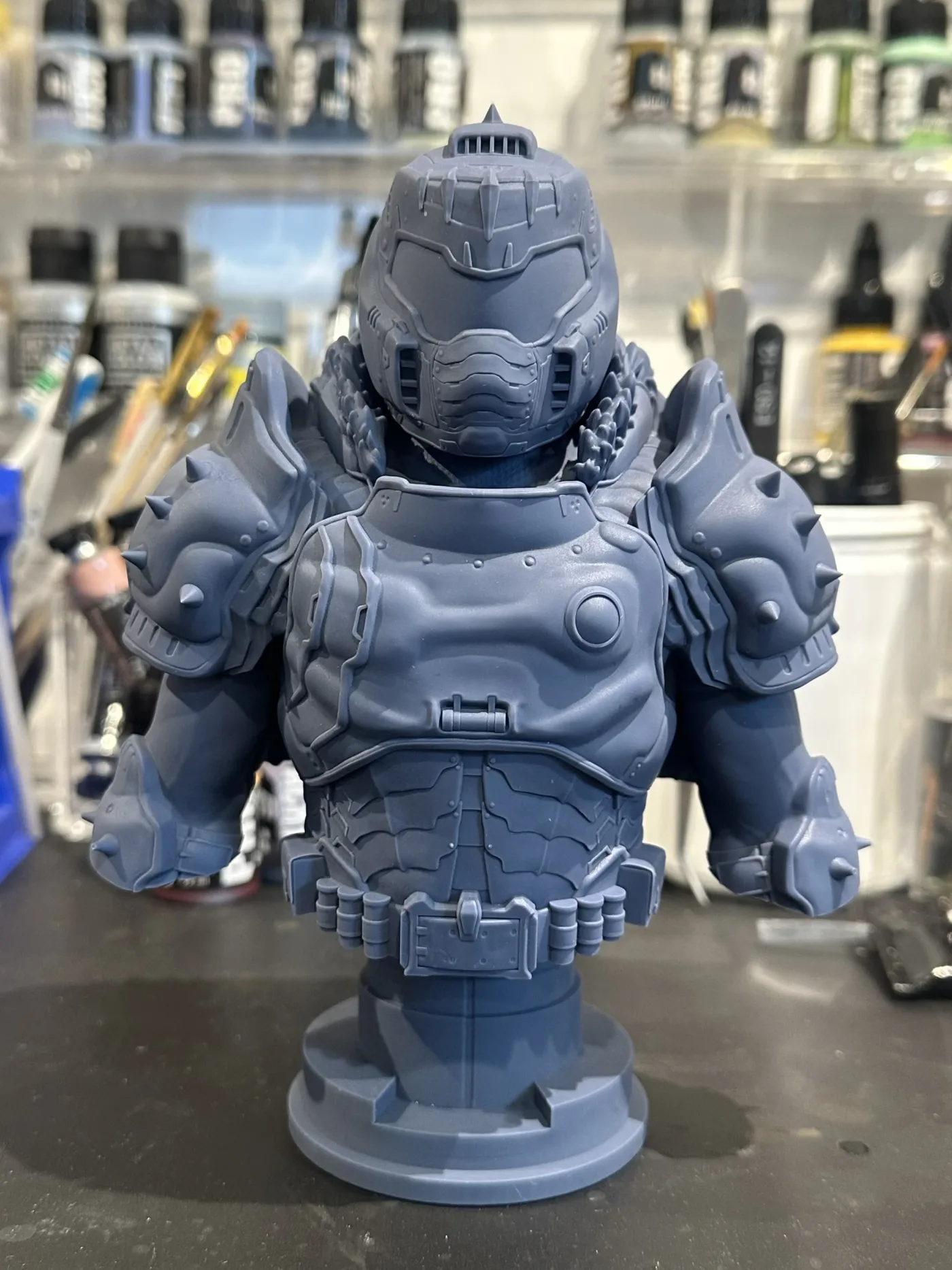 DoomGuy – Dark Ages, the finished test print