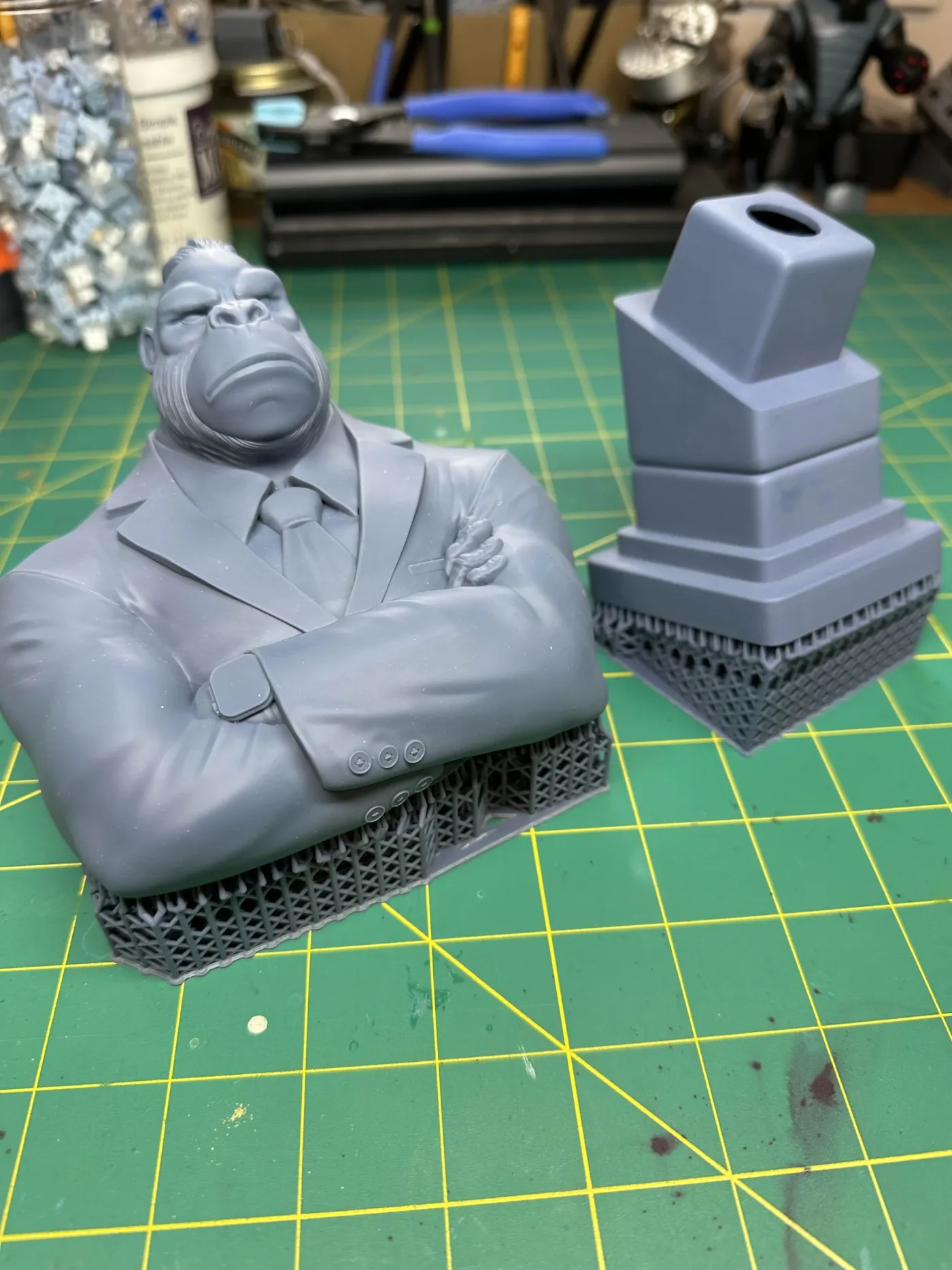 Gorilla Boss, straight off the plate