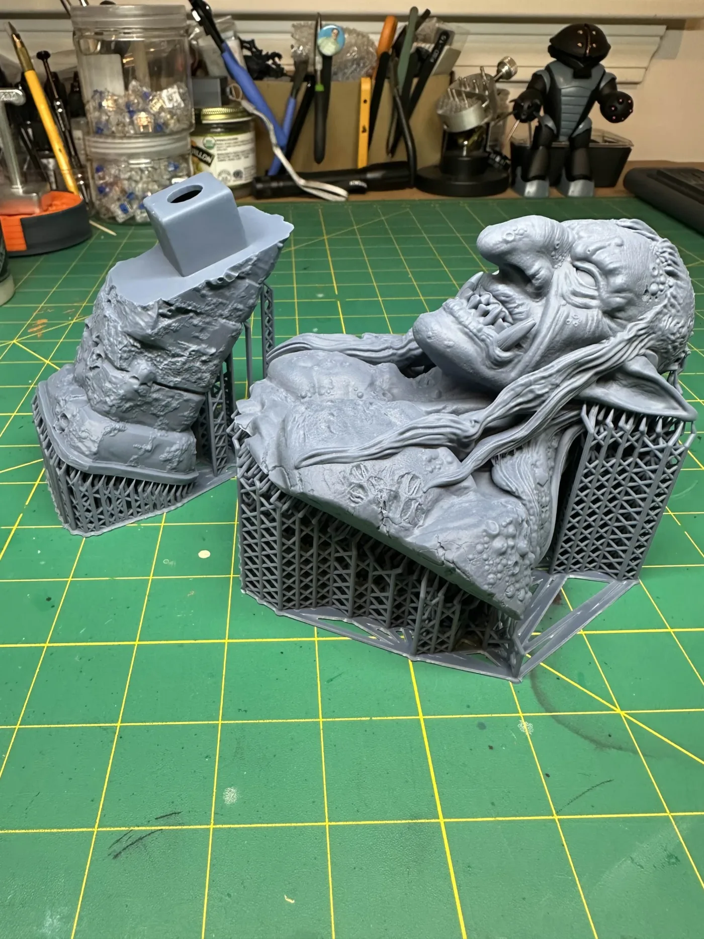 Swamp Troll, straight off the plate