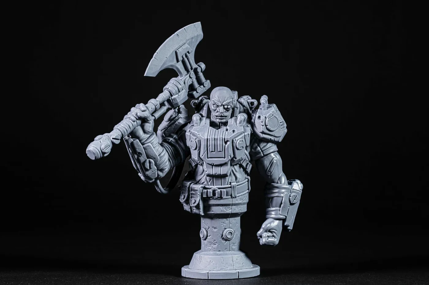 Harald the Executioner, printed in resin