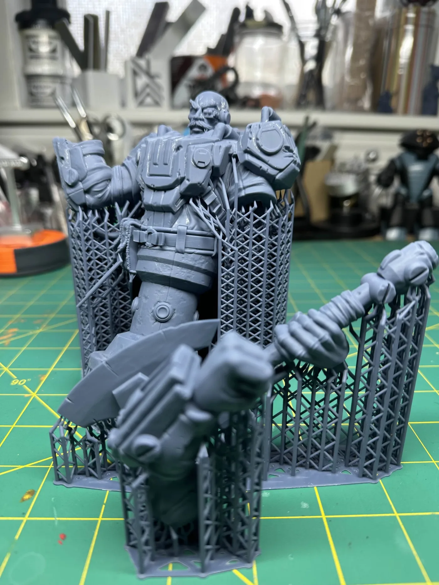 Harald the Executioner, straight off the plate