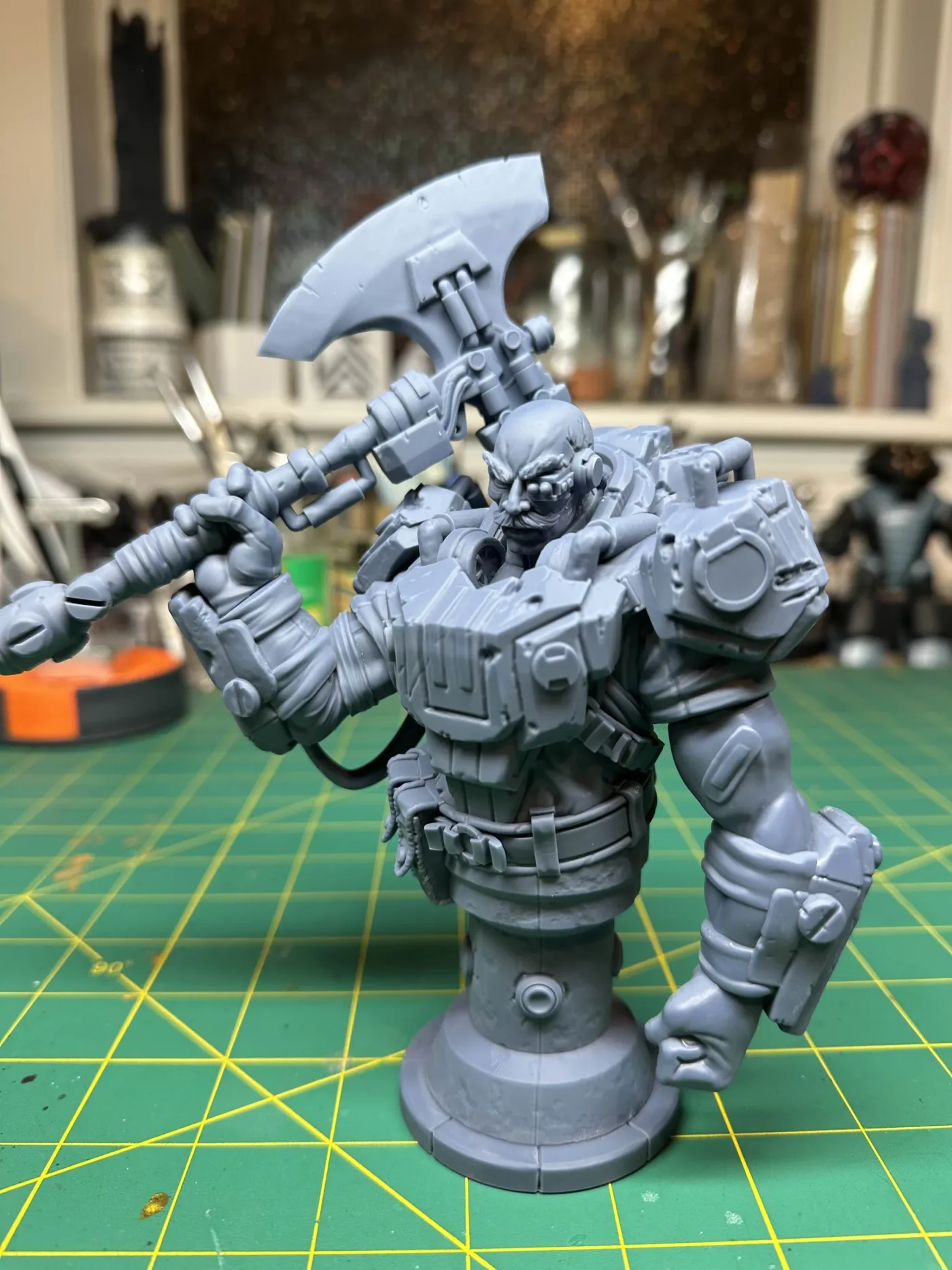 Harald the Executioner, the finished test print