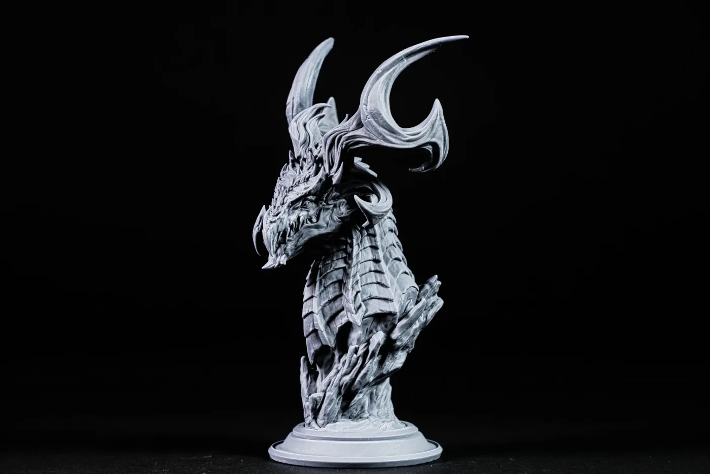 Venralthorn bust, printed in resin