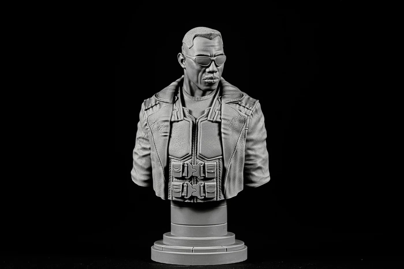 Blade Bust, printed in resin
