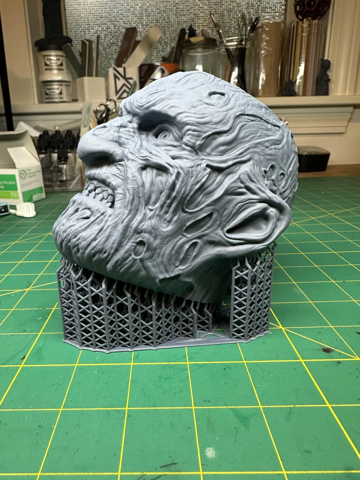 Freddy Krueger bowl, straight off the plate