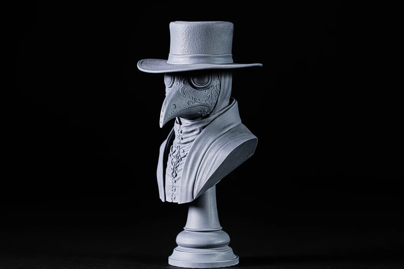 Plague Doctor, printed in resin